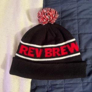 Winter Hat Revolution Brewery Chicago Beer “Rev Brew” Super warm!!